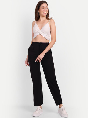 Broadstar Straight Fit Women Multicolor Trousers
