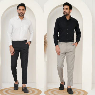 Shanta Enterprise Regular Fit Men Multicolor Trousers
