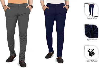 ynam Regular Fit Men Multicolor Trousers