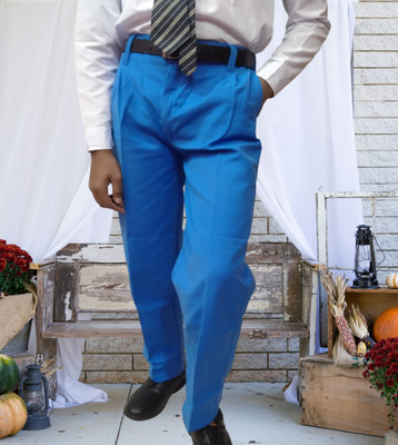 Abhima Regular Fit Boys & Girls Blue Trousers