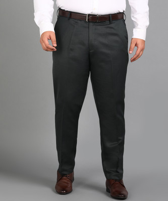 METRONAUT PLUS Plus Size Slim Fit Men Green Trousers