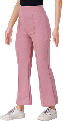 jocker Comfort Fit Women Pink Trousers