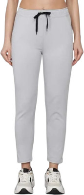 Trandone Regular Fit Women Grey Trousers