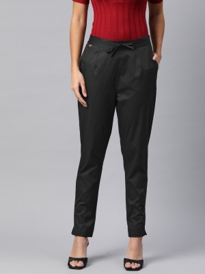 Readiprint Fashions Regular Fit Women Black Trousers