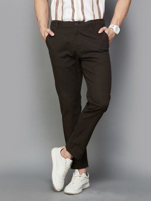 Fame Forever by Lifestyle Regular Fit Men Brown Trousers