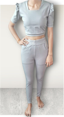 SP FASHION Relaxed Women White Trousers