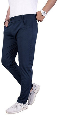 YATMA Regular Fit Men Blue Trousers