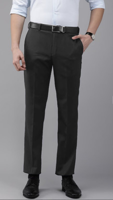 AD & AV Regular Fit Men Black Trousers