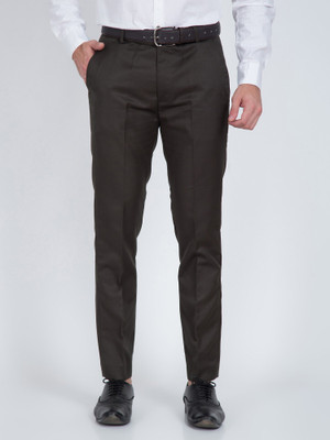 CYPHUS Regular Fit Men Green Trousers