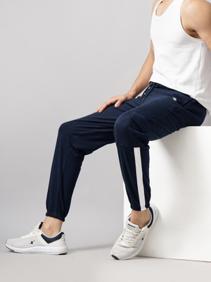 Paul Street Slim Fit Men Blue Trousers