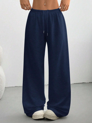 IMSA MODA Solid Women Blue Track Pants