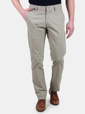 DUKE Slim Fit Men Grey Trousers