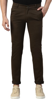 Superfit Denim Slim Fit Men Black Trousers