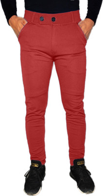 SK Clasy Slim Fit Men Multicolor Trousers