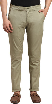 COLORPLUS Regular Fit Men Beige Trousers