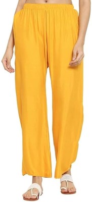 zivo fashion Relaxed Women Yellow Trousers