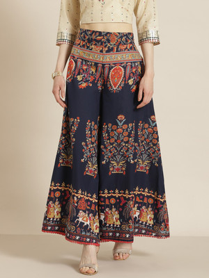 Juniper Flared Women Multicolor Trousers