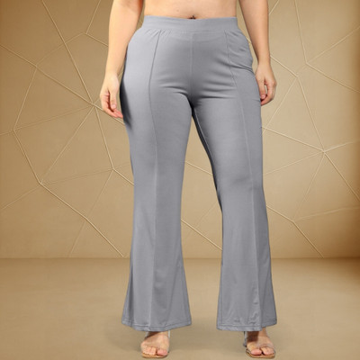 nitafashion Loose Fit Women Grey Trousers