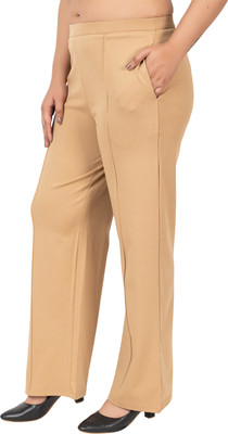 mlada Flared Women Multicolor Trousers