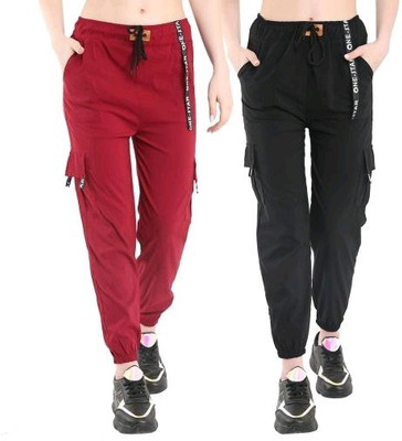 Dara Collection Regular Fit Women Red Trousers