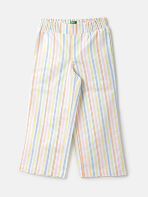 United Colors of Benetton Regular Fit Girls Multicolor Trousers