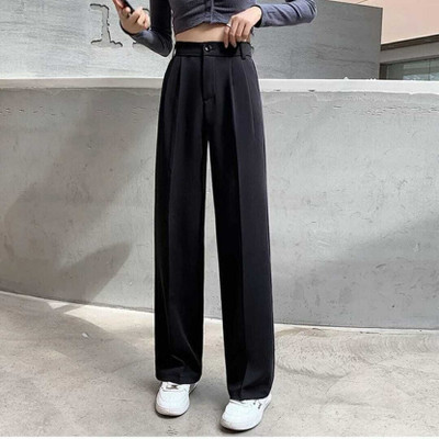 Kidoferia Comfort Fit Women Black Trousers