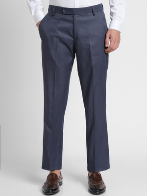 Dennis Lingo Regular Fit Men Blue Trousers