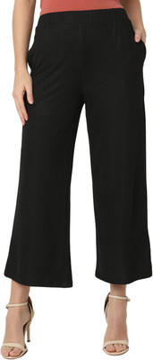 Smarty Pants Regular Fit Women Black Trousers