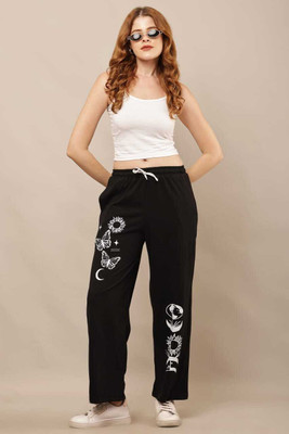 SABIAFASHION Loose Fit, Regular Fit Women Black Trousers
