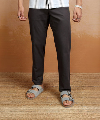 HIGHLANDER Slim Fit Men Blue Trousers