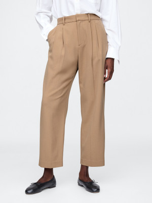 GAP Tapered Women Beige Trousers