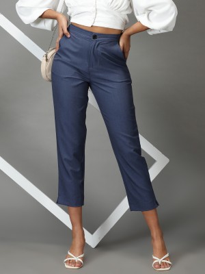 Showoff Women Blue Trousers