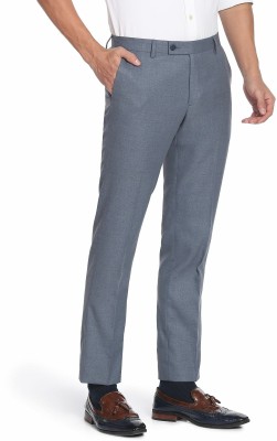 ARROW Regular Fit Men Blue Trousers