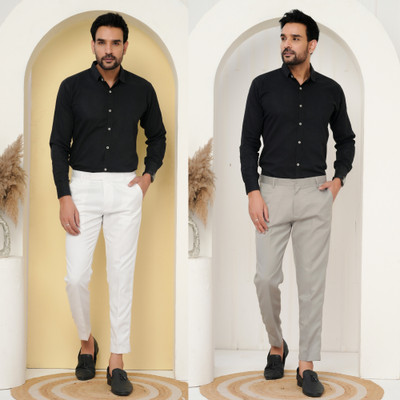 Shanta Enterprise Regular Fit Men Multicolor Trousers