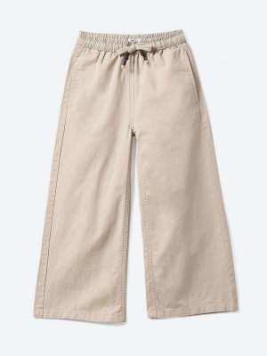 2Bme Regular Fit Girls Beige Trousers