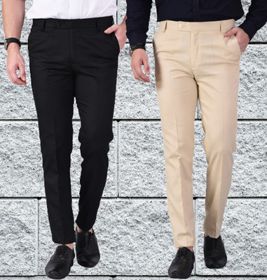 AD & AV Regular Fit Men Multicolor Trousers