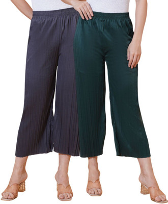 Kintu Parantu Regular Fit Women Multicolor Trousers