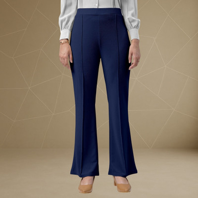 nitafashion Loose Fit Women Dark Blue Trousers