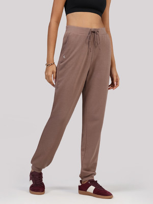BlissClub BlissTerry Joggers - Tall Relaxed Women Brown Trousers