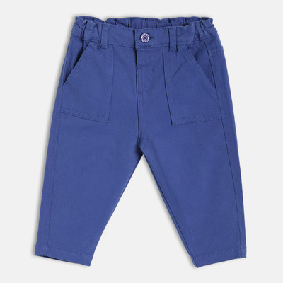MINI KLUB Regular Fit Baby Boys Dark Blue Trousers