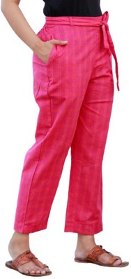 ABCD Regular Fit, Relaxed Women Green, Pink, White, Black, Blue, Yellow Trousers