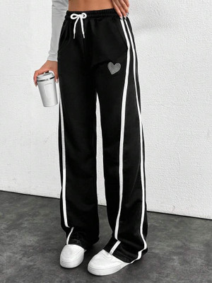 Tabadtod Loose Fit Women Black Trousers