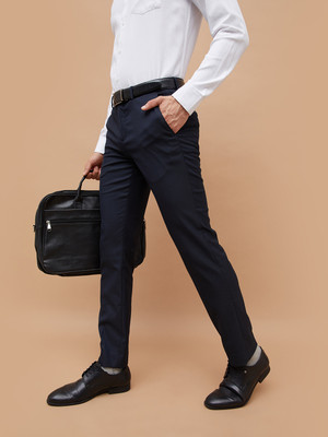 CODE by Lifestyle Regular Fit Men Blue Trousers