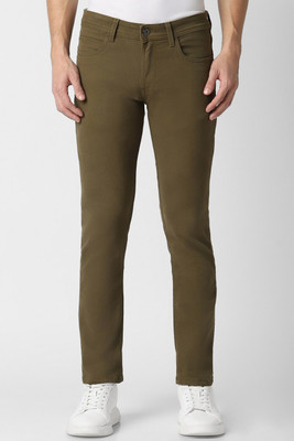 PETER ENGLAND Skinny Men Dark Green Jeans