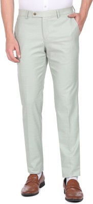 ARROW Smart Flex Regular Fit Men Green Trousers