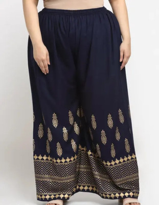 Shafaq enterprises Comfort Fit Women Blue Trousers