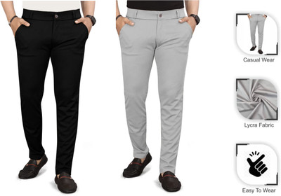ynam Regular Fit Men Multicolor Trousers