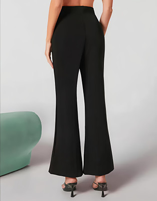 SHAHVEER CREATION Relaxed Women Black Trousers