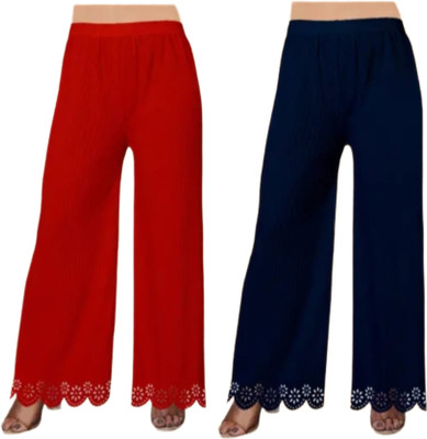 Sdesire Flared Women Multicolor Trousers