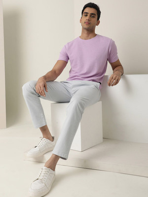 RARE RABBIT Slim Fit Men Blue Trousers